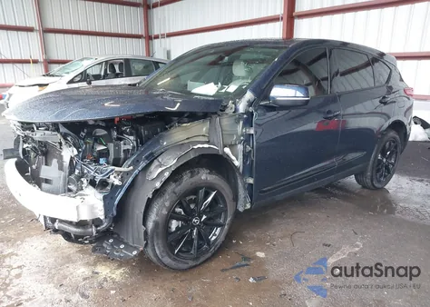 2025 Acura Rdx Standard z USA, uszkodzony, nr VIN 5J8TC2H44SL012825